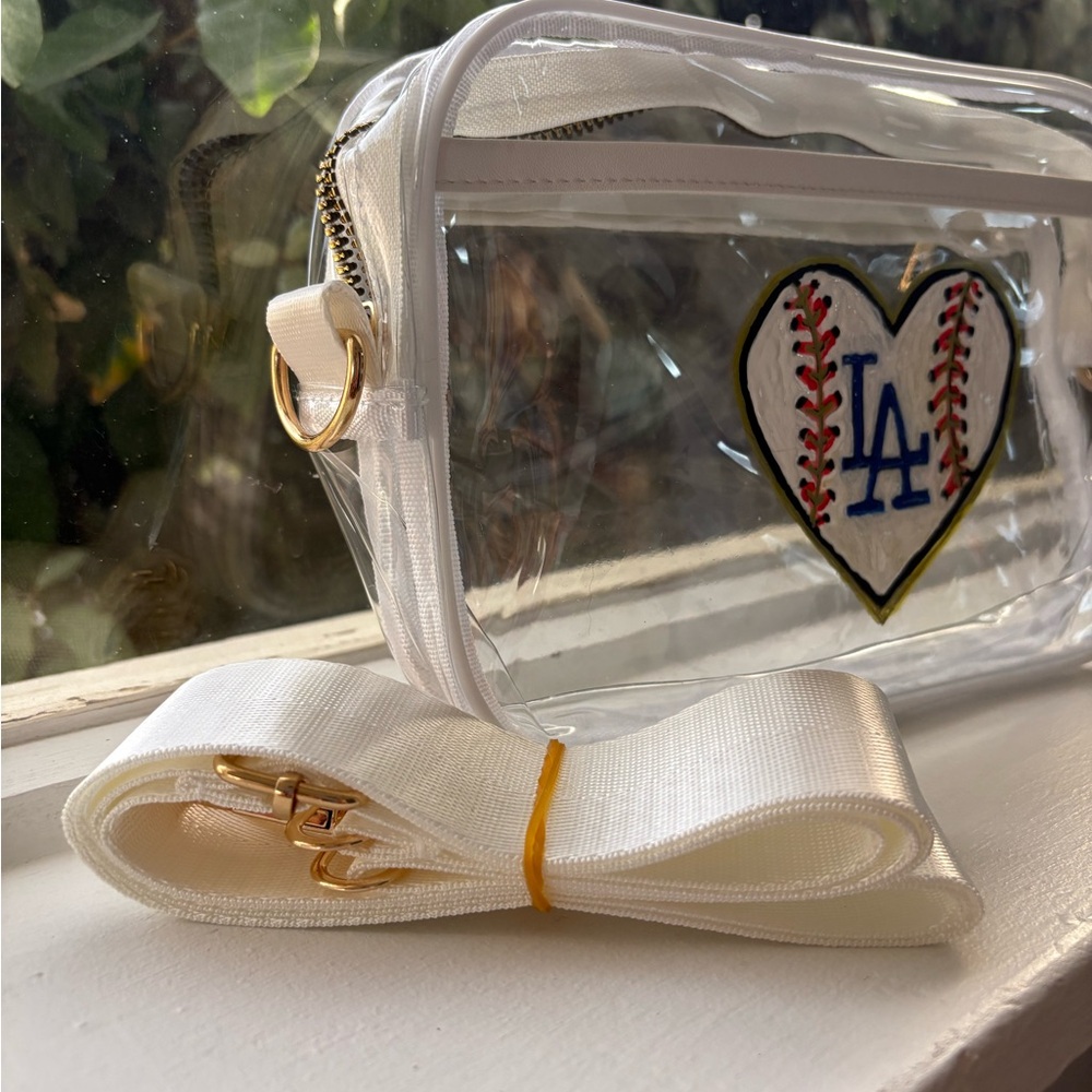LA Custom Clear Stadium Bag Handpainted - Picture 3 of 3
